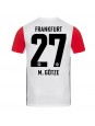 Eintracht Frankfurt Mario Gotze #27 Hjemmedrakt 2024-25 Korte ermer